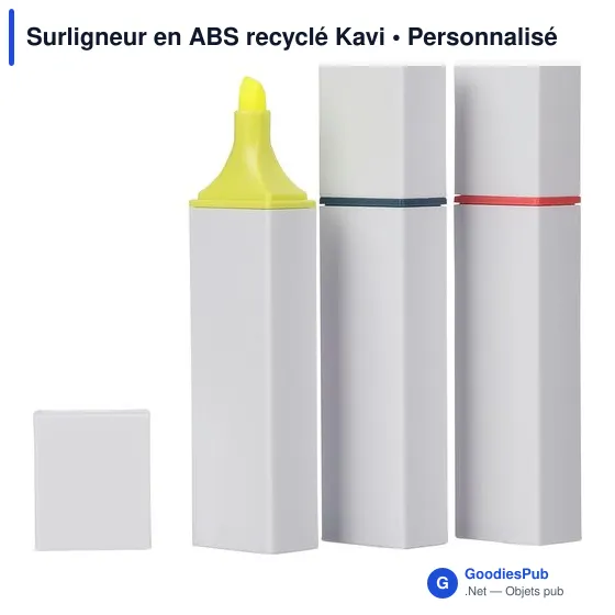 Surligneur en ABS recyclé Kavi - Image 22