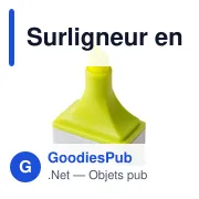 Surligneur en ABS recyclé Kavi - Miniature 24