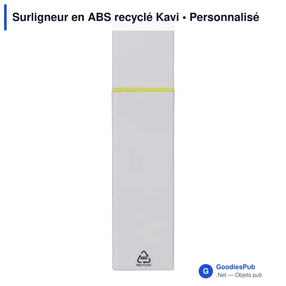 Surligneur en ABS recyclé Kavi - Image 5