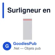 Surligneur en ABS recyclé Kavi - Miniature 9