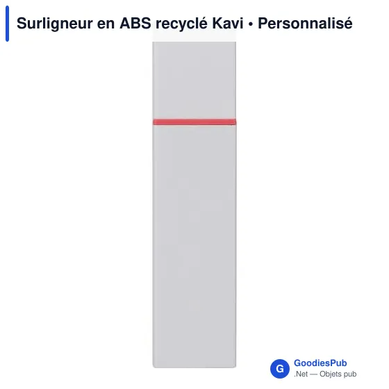 Surligneur en ABS recyclé Kavi - Image 9