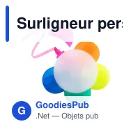 Surligneur personnalisable en plastique avec logo - Brodie - Miniature 2