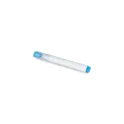 Variante Bleu - Surligneur personnalisable ovale en polypropylène avec logo - Ovale