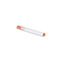 Variante Orange - Surligneur personnalisable ovale en polypropylène avec logo - Ovale