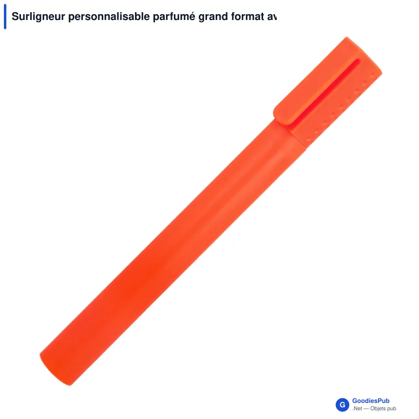 Surligneur personnalisable parfumé grand format avec logo - Jumbo - Image 3