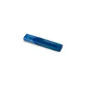 Variante Bleu / Bleu - Surligneur personnalisable en plastique recyclé R-PET avec logo - R-PET Bleu