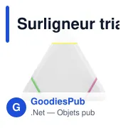 Surligneur triangulaire Lavi - Miniature 1
