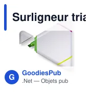 Surligneur triangulaire Lavi - Miniature 2