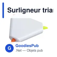 Surligneur triangulaire Mica - Miniature 3