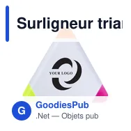 Surligneur triangulaire Mica - Miniature 5