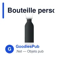 Bouteille personnalisable SVALUR 500 ml avec logo - Miniature 2