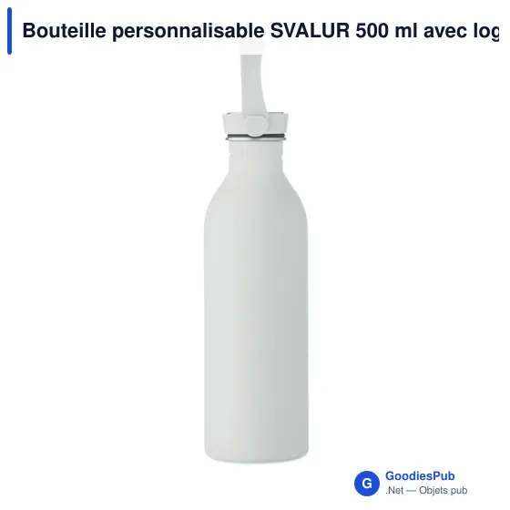 Bouteille personnalisable SVALUR 500 ml avec logo - Image 11