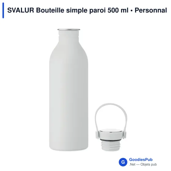 Bouteille personnalisable SVALUR 500 ml avec logo - Image 12