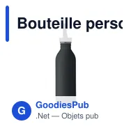 Bouteille personnalisable SVALUR 500 ml avec logo - Miniature 3