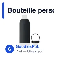 Bouteille personnalisable SVALUR 500 ml avec logo - Miniature 4