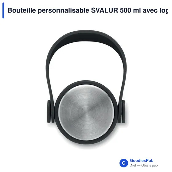Bouteille personnalisable SVALUR 500 ml avec logo - Image 5