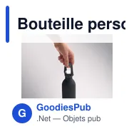 Bouteille personnalisable SVALUR 500 ml avec logo - Miniature 6