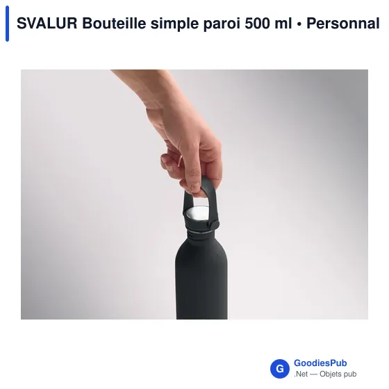Bouteille personnalisable SVALUR 500 ml avec logo - Image 6