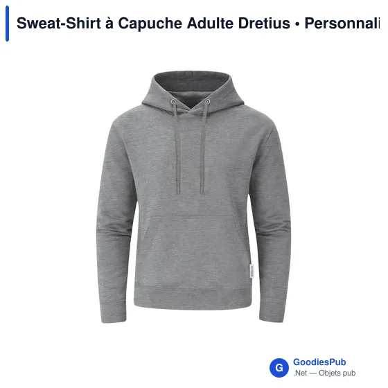 Sweat-Shirt à Capuche Adulte Dretius - Image 11