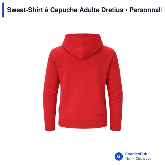 Sweat-Shirt à Capuche Adulte Dretius - Image 8
