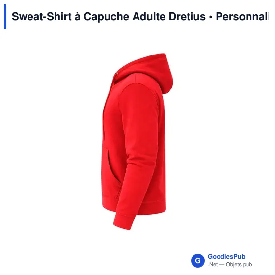 Sweat-Shirt à Capuche Adulte Dretius - Image 9