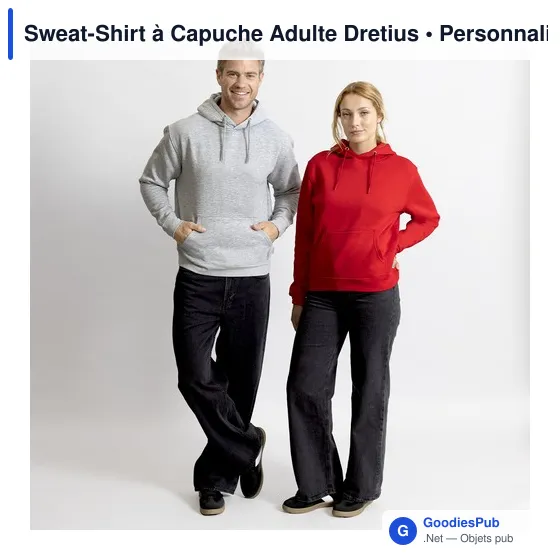 Sweat-Shirt à Capuche Adulte Dretius - Image 10