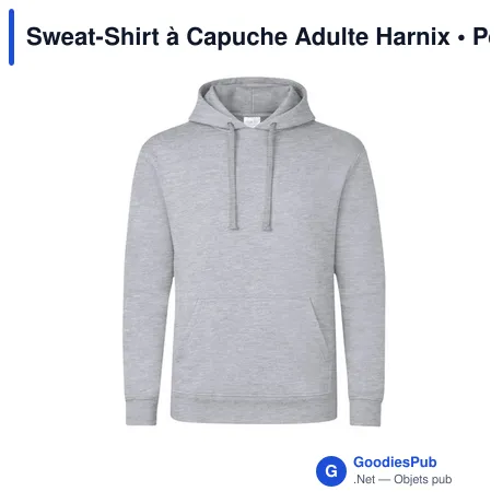 Sweat-Shirt à Capuche Adulte Harnix
