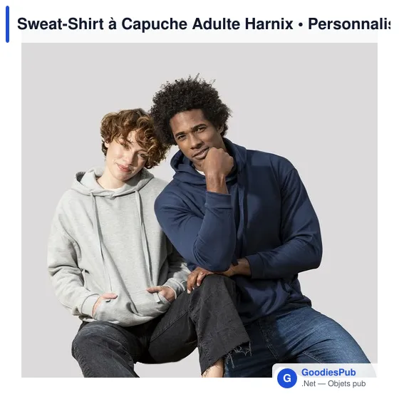 Sweat-Shirt à Capuche Adulte Harnix - Image 6