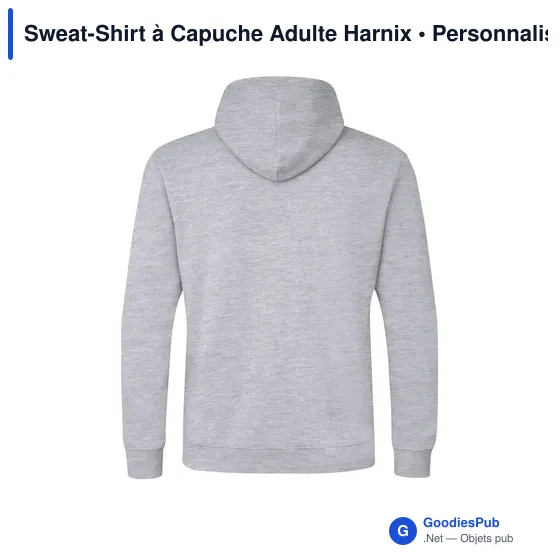 Sweat-Shirt à Capuche Adulte Harnix - Image 8