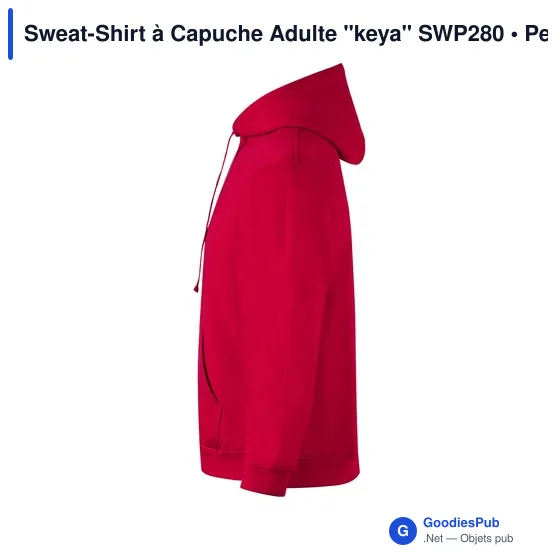 Sweat-Shirt à Capuche Adulte "keya" SWP280 - Image 9