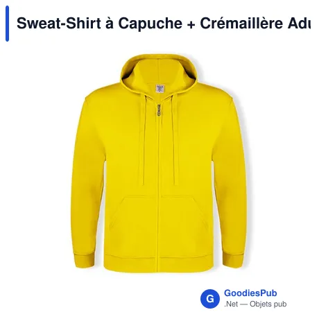 Sweat-Shirt à Capuche + Crémaillère Adulte "keya" SWZ280