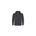 Variante bleu marine foncé - Sweat-Shirt à Capuche + Crémaillère Adulte "keya" SWZ280