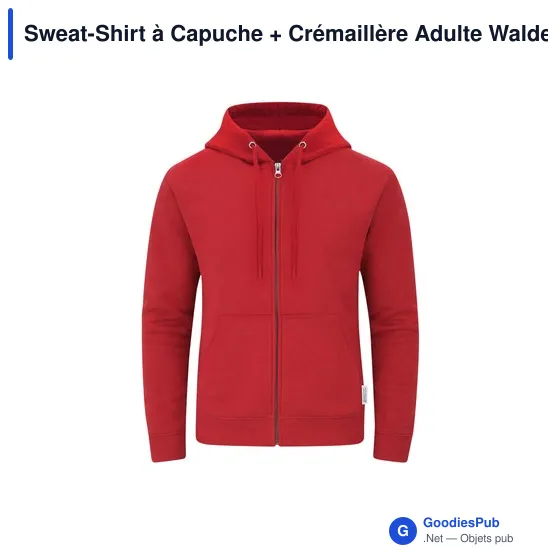 Sweat-Shirt à Capuche + Crémaillère Adulte Walder - Image 11