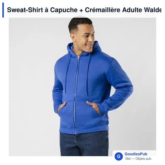 Sweat-Shirt à Capuche + Crémaillère Adulte Walder - Image 12
