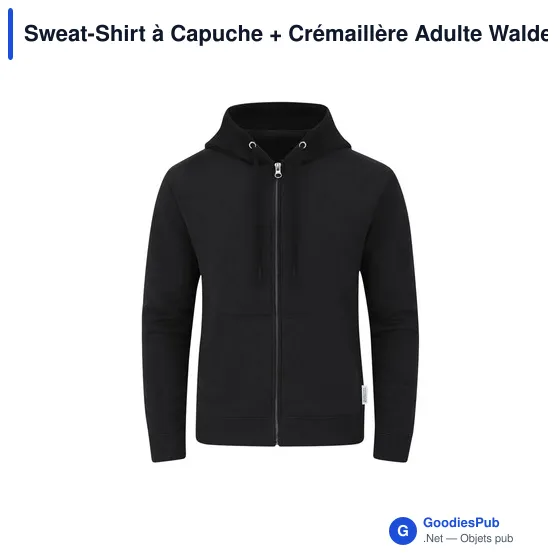 Sweat-Shirt à Capuche + Crémaillère Adulte Walder - Image 6