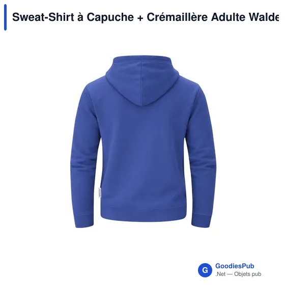 Sweat-Shirt à Capuche + Crémaillère Adulte Walder - Image 8
