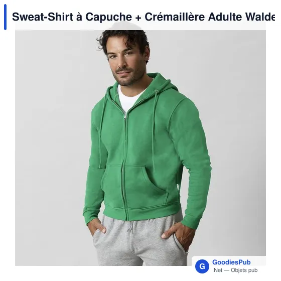 Sweat-Shirt à Capuche + Crémaillère Adulte Walder - Image 10