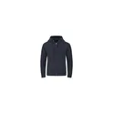 Variante bleu marine foncé - Sweat-Shirt à Capuche + Crémaillère Adulte Walder
