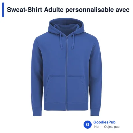 Sweat-Shirt Adulte personnalisable avec logo - Modèle Astro