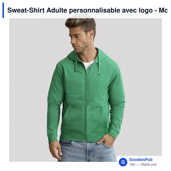 Sweat-Shirt Adulte personnalisable avec logo - Modèle Astro - Image 12