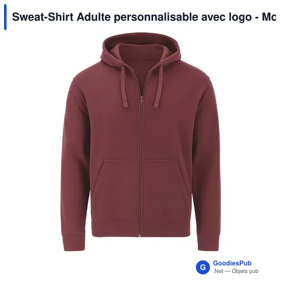 Sweat-Shirt Adulte personnalisable avec logo - Modèle Astro - Image 3