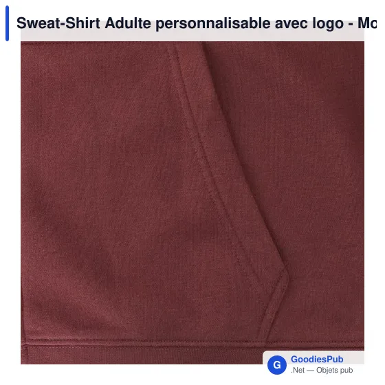 Sweat-Shirt Adulte personnalisable avec logo - Modèle Astro - Image 8