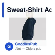 Sweat-Shirt Adulte personnalisable avec logo - Modèle Astro - Miniature 9