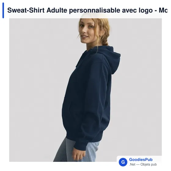 Sweat-Shirt Adulte personnalisable avec logo - Modèle Astro - Image 9