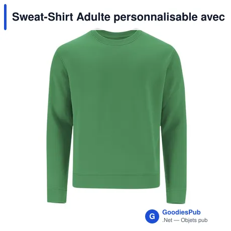 Sweat-Shirt Adulte personnalisable avec logo - Cosmos