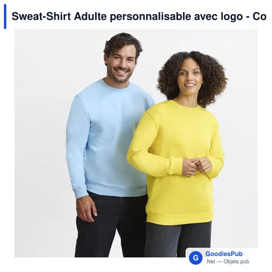 Sweat-Shirt Adulte personnalisable avec logo - Cosmos - Image 11