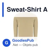 Sweat-Shirt Adulte personnalisable avec logo - Cosmos - Miniature 4