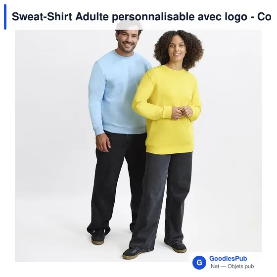 Sweat-Shirt Adulte personnalisable avec logo - Cosmos - Image 8