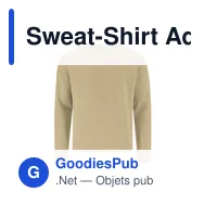 Sweat-Shirt Adulte personnalisable avec logo - Cosmos - Miniature 10