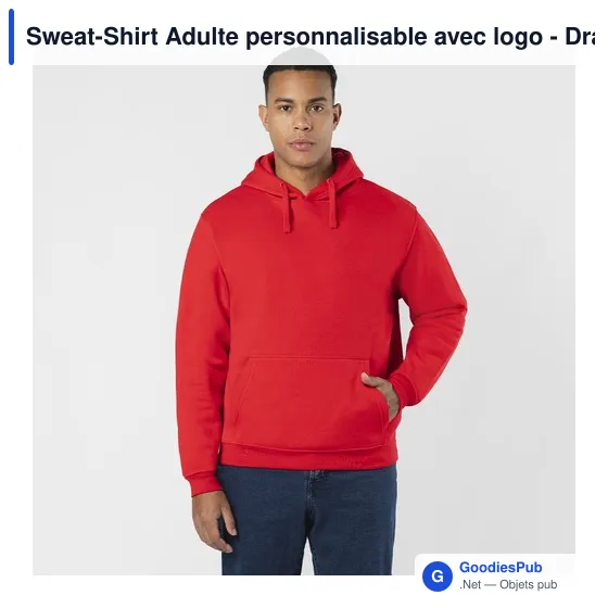 Sweat-Shirt Adulte personnalisable avec logo - Draco - Image 2